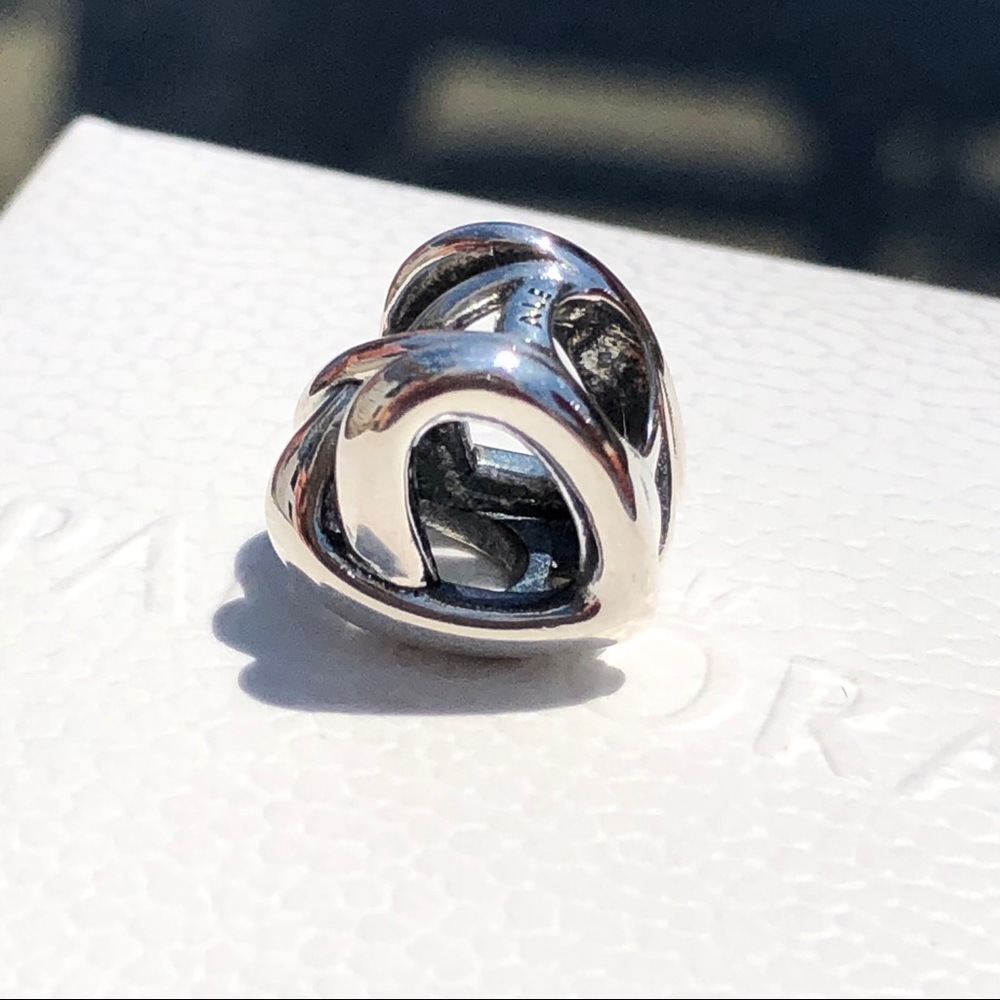 Pandora Knotted Heart Charm